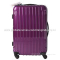 Travel luggage suitcase, deluxe, hot selling, 3 pieces of set, made of ABS, popular designs